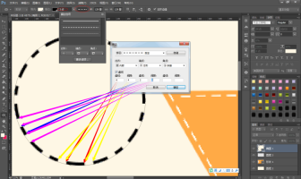 photoshop如何添加虚线ps里加虚线