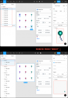 figma怎么移动画布图形大小不变