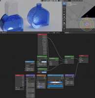 blender怎么使用节点给模型进行图片纹理贴图?