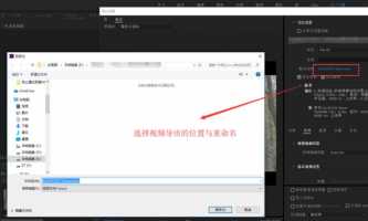 pr导出视频怎么设置?