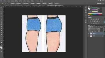 没有学过ps,但是想用PhotoshopP图瘦腿,想知道怎么瘦腿背景不变形...