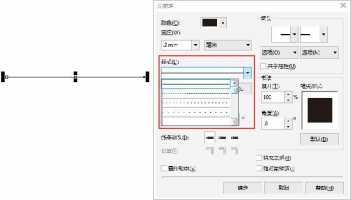 cdrX4怎么描边虚线