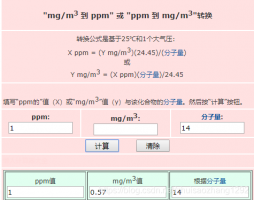 我就想知道我就想知道100ppm是多少mg/L?因为我要用