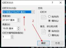怎样设置ppt的页面尺寸大小?